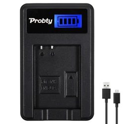 Probty EN-EL12 EN EL12 EL12 LCD Battery Charger for Nikon COOLPIX S9100 S9200 S9400 S9500 S8200 S620