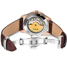 Men's Automatic Tourbillon Watch Leather #2