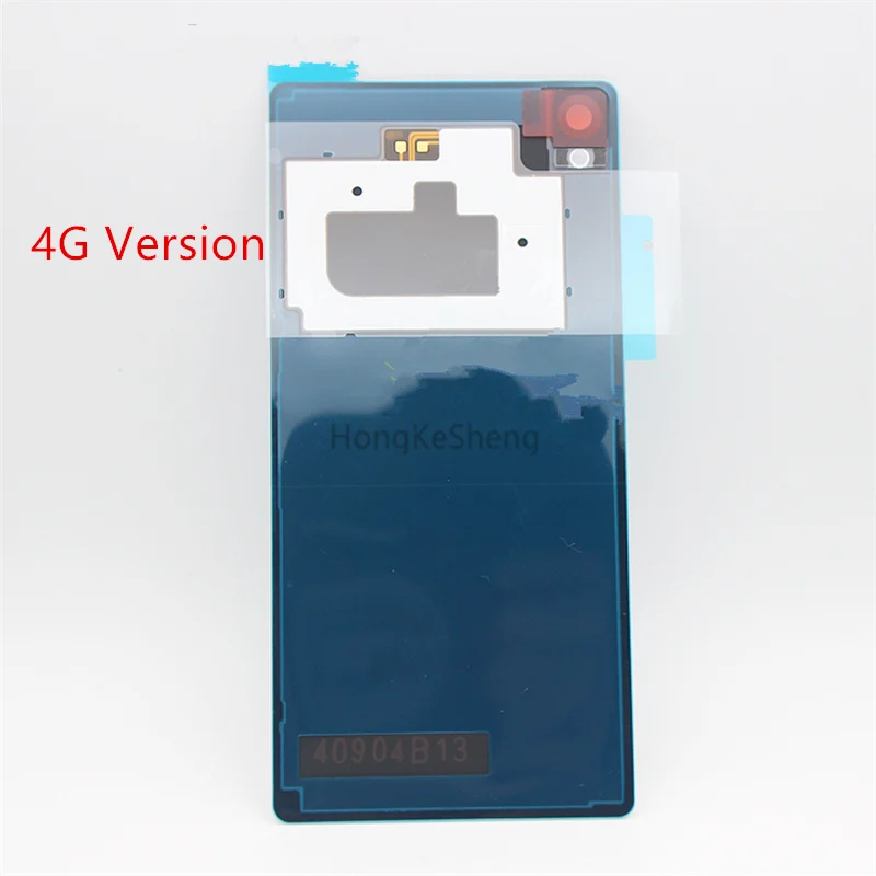 OME Glass Back Battery Cover Housing Case With NFC Sticker for Sony Xperia Z3 Dual D6633 (4G Version)  Back Cover Case