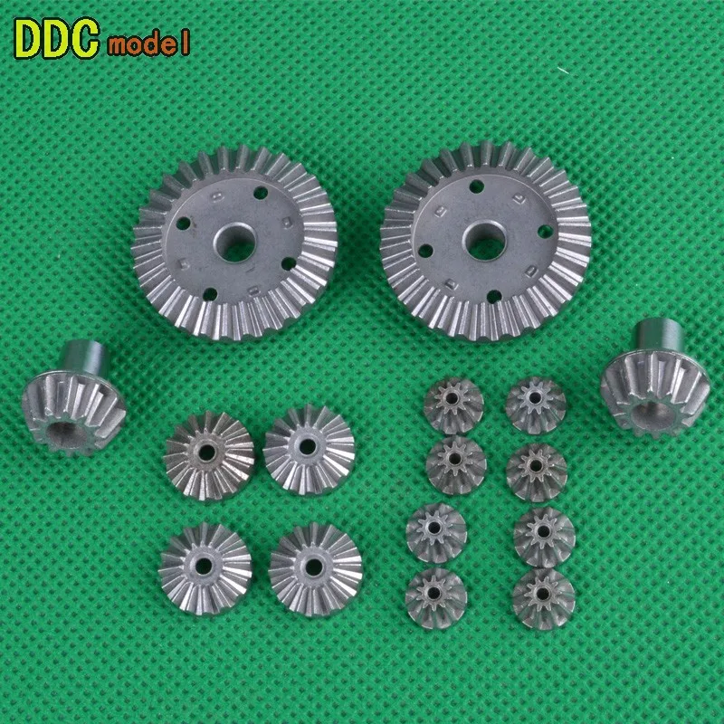 Wltoys 1/12 12428 12423 remote control RC Car Spare Parts Upgrade metal  gear Front Rear differential Gear wheel gearbox