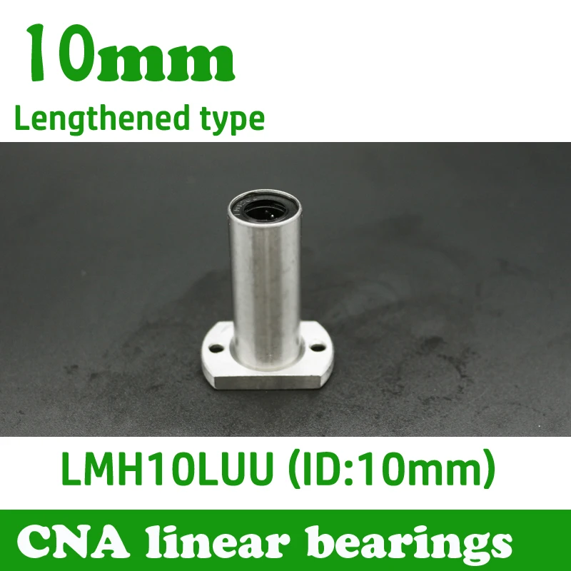 

4pcs/lot Free Shipping LMH10LUU 10mm Long Type Flange Linear Bearing CNC Linear Bush Free Shipping