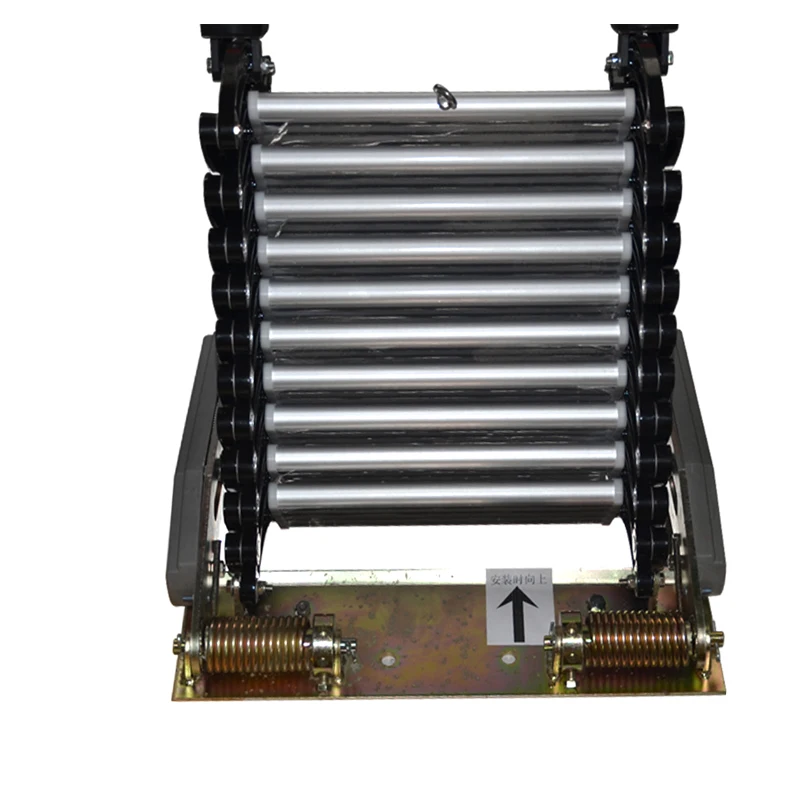 Vendas diretas da fábrica ajustável altura dobrável escada de alta qualidade leve titânio liga magnésio extensão escadas