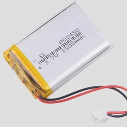 XHR-2P 2.54 1800 MaH 803450 3.7V litowo polimerowa bateria 853448 803550 mały budyń