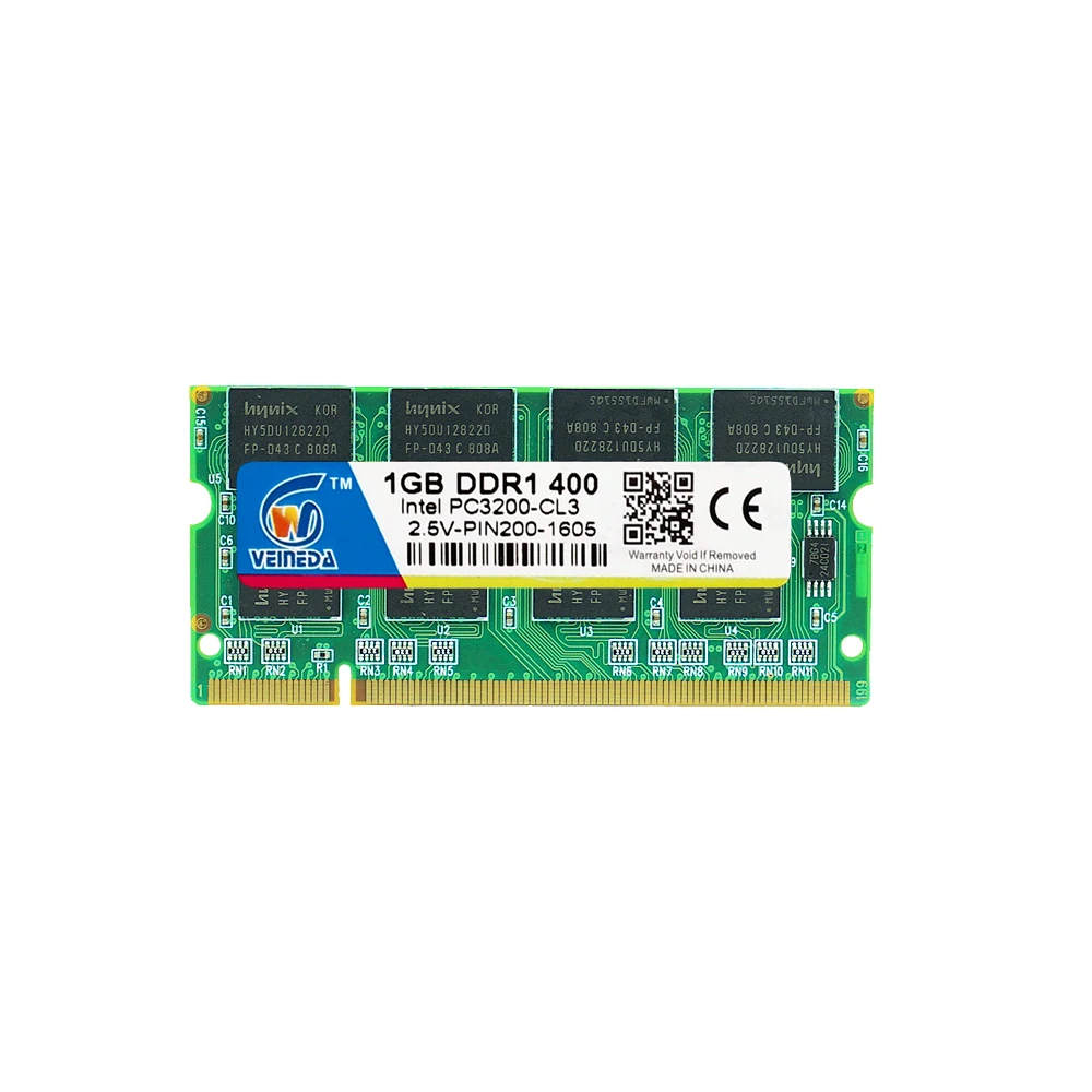 Brand DDR1 1GB PC2700 DDR333 200Pin Sodimm Laptop Memory 1G 200-pin So-Dimm Ram ddr Laptop Memory Free Shipping