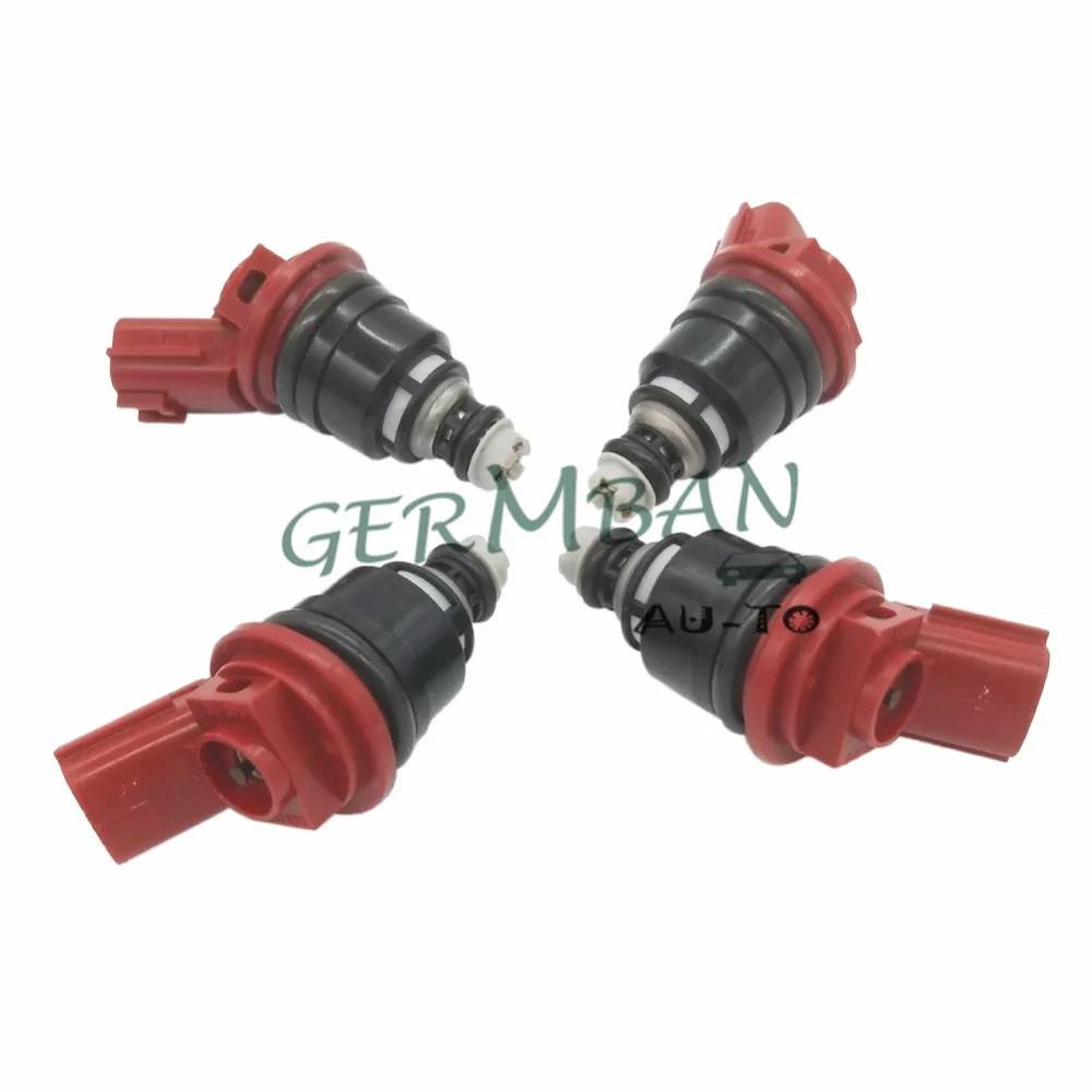 4PCS/LOT Fuel Injectors Fits For Silvia S13 S14 S15 SR20DE SR20DET No#16600-RR544 SF-60-740CC 16600RR544 SF60740CC