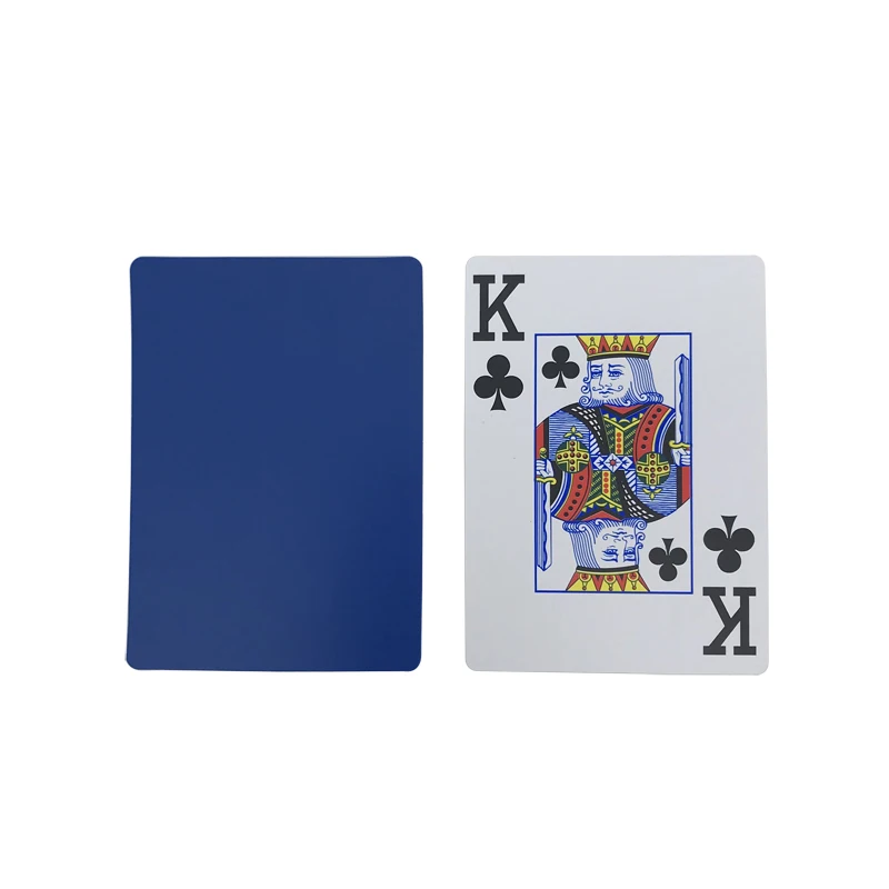 High Quality Bag Poker Size Technicolor Cut Cards 100% Plastic Playing Card Wide Standard 3.5\