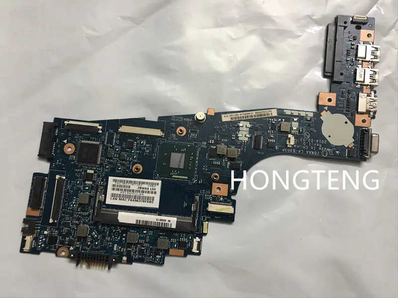 Original K000891170 FOR Toshiba Satellite C55T-B5110 LAPTOP MOTERBOARD WITH CPU ZBWAA LA-B303P  Test OK Free Shipping