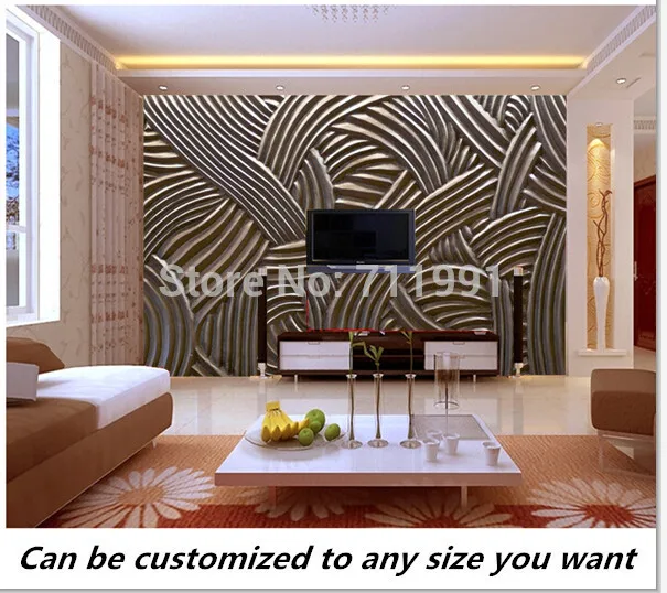 

Free shipping custom 3D Ornate Texture Wall Mural modern mural Wallpaper TV setting wall of sitting room bedroom wallpaper