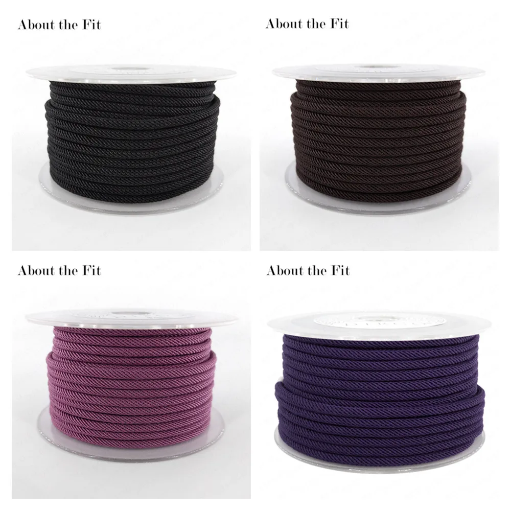 About the Fit 2.5mm 20Meters/Roll Handcrafts Woven Beading Rope Lacing String For Bracelet Necklace Making Jewellery Accessories