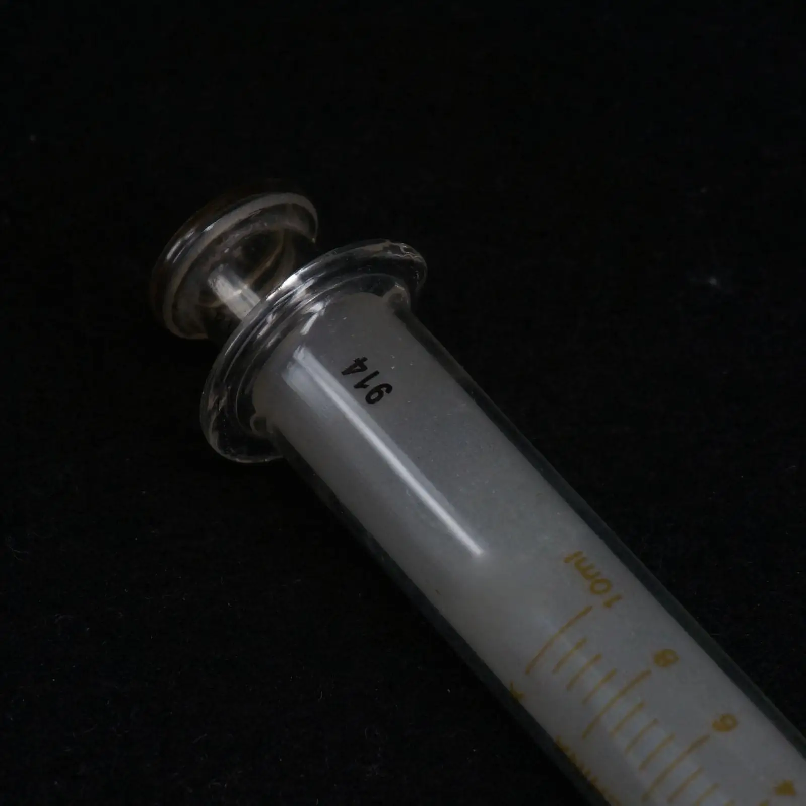 10Ml Glazen Spuit Injector Lab Sampler Standaard Diameter Kaliber Precisie Ware