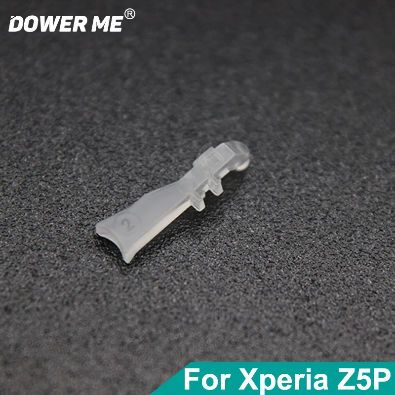 Dower Me Charging Indicator Light Guide Plate For Sony Xperia Z5 Premium E6883 E6853 E6833 Z5P Plus Dual Small Plastic Piece