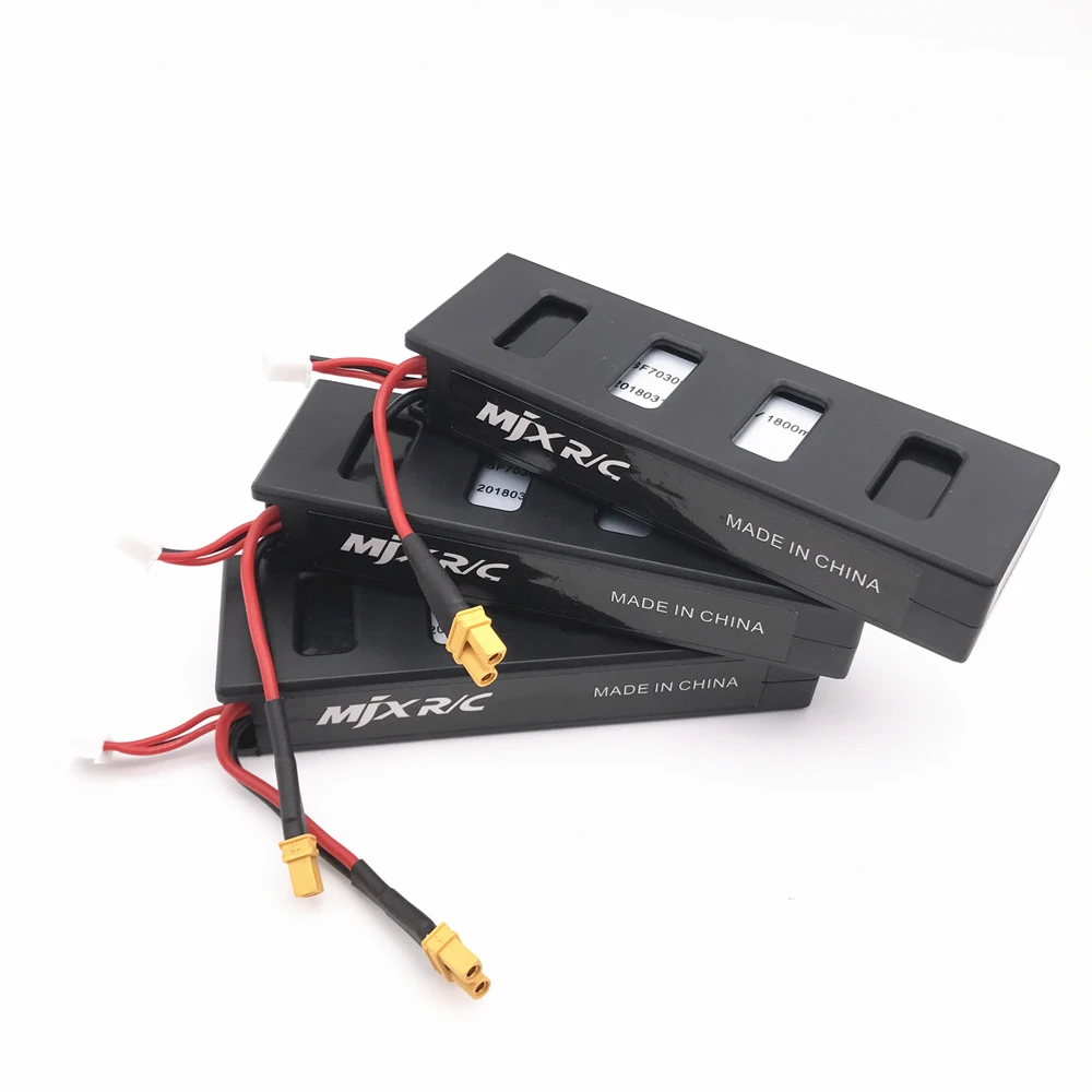 Original MJX B3 Bugs 3 2pcs 7.4v 1800mah 25C Li-poly Batteries for MJX B3 Bugs 3 RC Drone Spare Parts