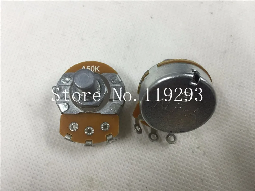 

[BELLA]ALPHA Ai game Huadian guitar potentiometer single joint RV24AF-10 A50K 15R--10PCS/LOT