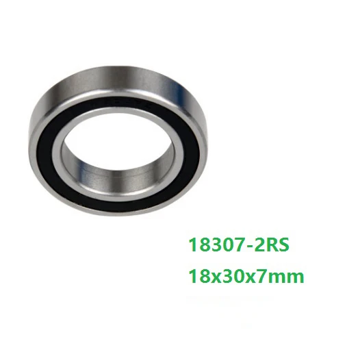 

10pcs/50pcs 18307-2RS 18307 RS 18x30x7mm Double cover Deep Groove Ball Bearing for bicycle bottom bracket 18*30*7