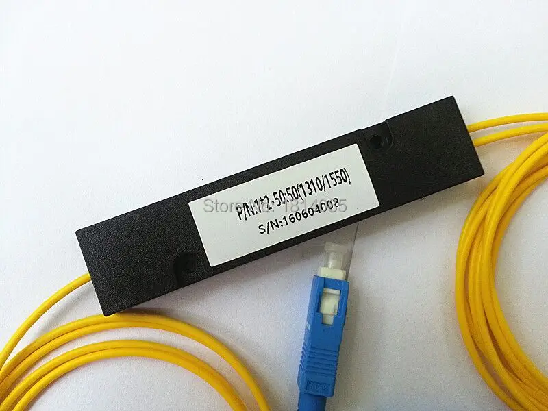 Hot Sale 3.0mm  2x2 50:50 Coupling ratio SM Dual Window Fiber optic Splitter with SC/UPC  FBT2x2Splitter