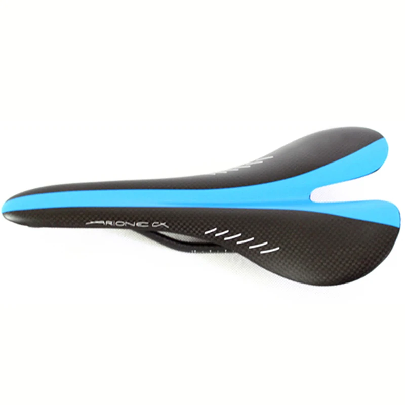 Blue Road Bicycle Matt Full Carbon Fiber Saddle Carbon Bike Saddle Road Carbon Front Seat Mat  Bicycle Accessories