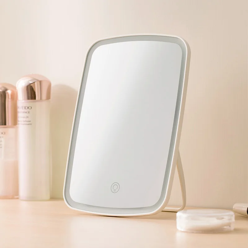Youpin Jordan&Judu Desktop LED Makeup Mirror Touch-sensitive Control LED Natural Fill Light Adjustable Angle USB Rechargeable