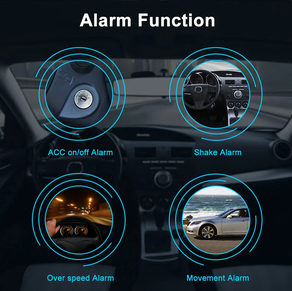 GPS Tracker Car GPS Locator Coban TK303F Waterproof Cut Off Oil Vehicle Tracker Fuel Detect Realtime Tracking Device Shock Alarm