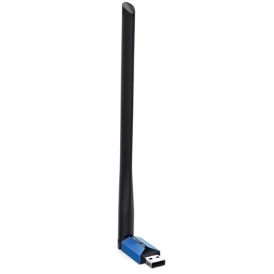 Plug&Play No Need Driver, TP-LINK AC600 Wireless Network Card 11AC 600Mbps Dual Band USB WiFi Adapter with 5dBi External Antenna