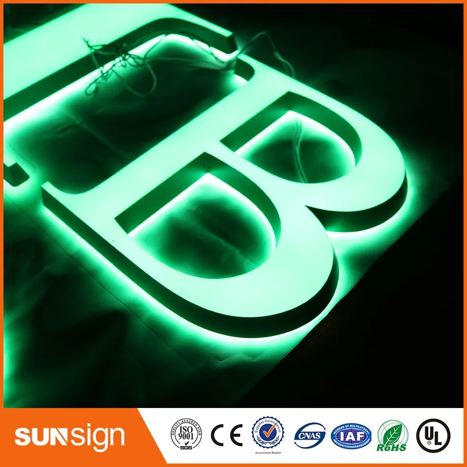 wholesale LED illuminated acrylic lettersdecoration mini led sign board