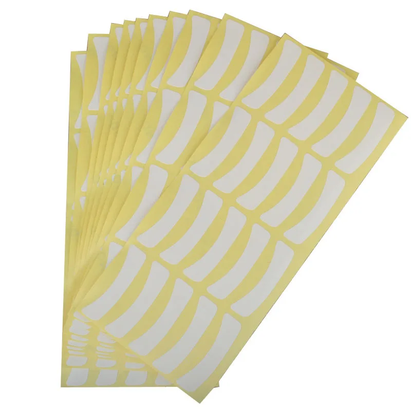 100 pairs Eyelash Extension Paper Patches Grafting Lash Under Eye Pad Tips Sticker Natural Eyelashes Makeup Paper Adhesive Tape