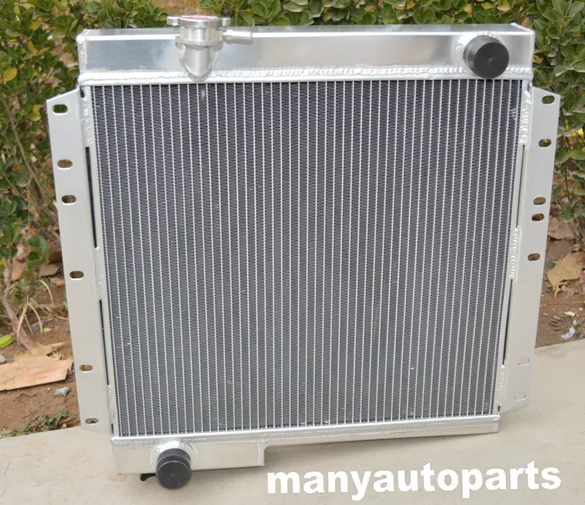 NEW 3 core 62mm aluminum radiator for TOYOTA landcruiser 42 BJ40 BJ42 Land Cruiser