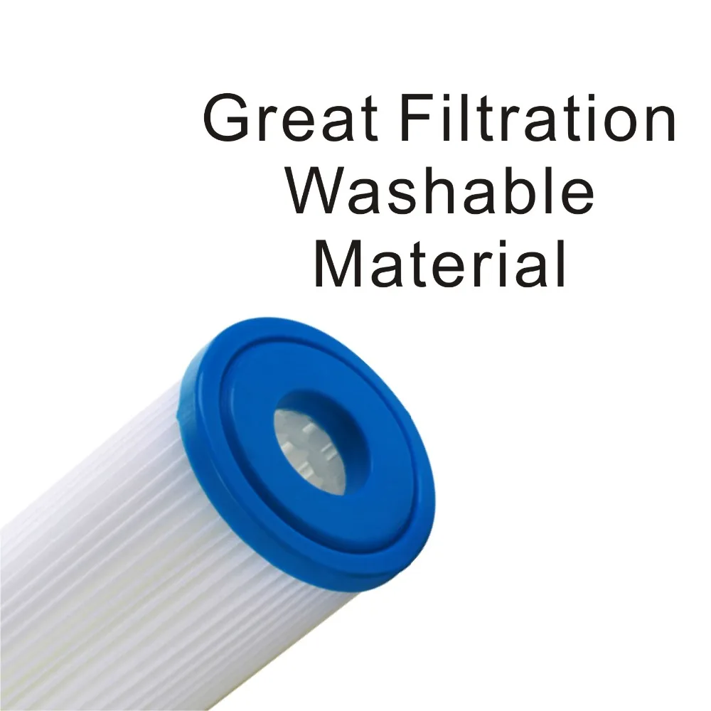 20 Micron - Whole House Sediment Pleated Filter Cartridge, Washable 10\