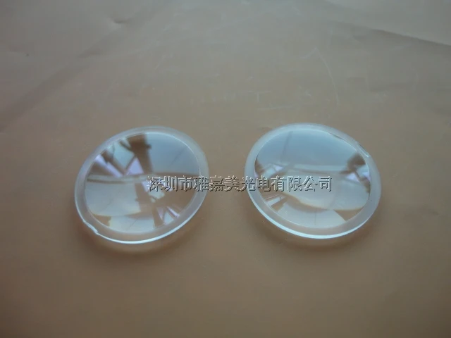 optical Double Convex lens, Diameter 20.8mm Height 3.0mm ,1W 3W 5W Plastic Lens,Projection optical LED lens