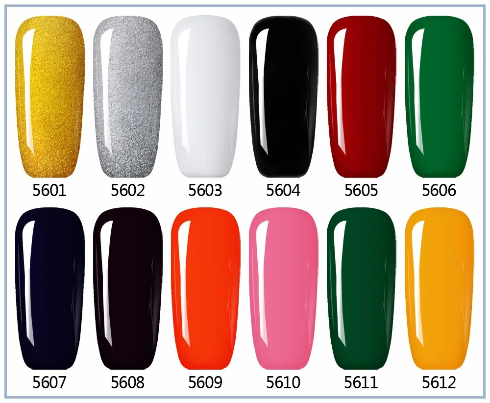 1 pcs/jar Painting Gel Polish Pure Color Soak Off UV&LED Nails Art Polish Decoration color painted Gel for nail salons painted