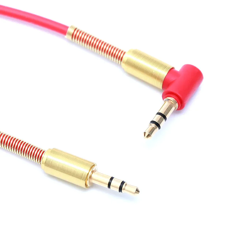 Zuczug-携帯電話用ヘッドフォンケーブル,長さ1m,3.5mm,オス-オス,オーディオジャック,3-5,車用,mp3/4