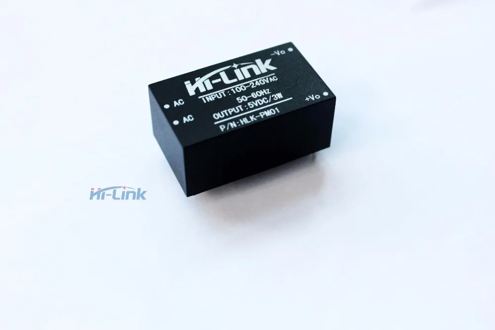 

5pcs/lot Hi-link AC-DC HLK-PM01 220V 5V Step down power supply module 100% New&Original