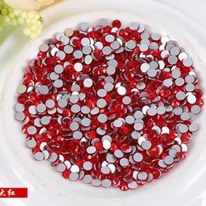 14000Pcs SS3 SS4 SS5 SS6 SS8 SS10 SS12 Clear White Crystal Loose Rhinestone Nail Art Decoration Flatback Rhinestones Glitter DIY