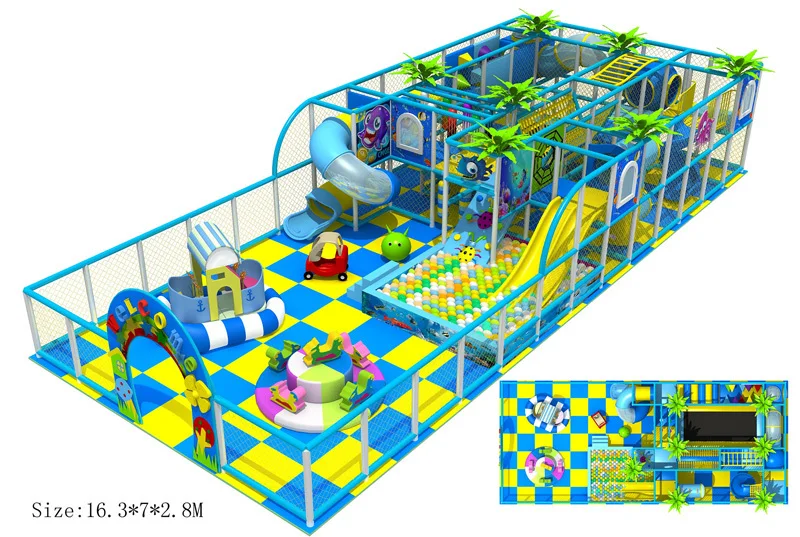 CE Approved Indoor Kids Playground Nontoxic Children Playground Top Quality Plaza De Juegos 150415