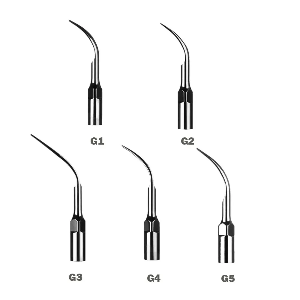 

5 pcs Dental Ultrasonic Scaler Tips for EMS/Woodpecker Handpiece G1 G2 G3 G4 G5