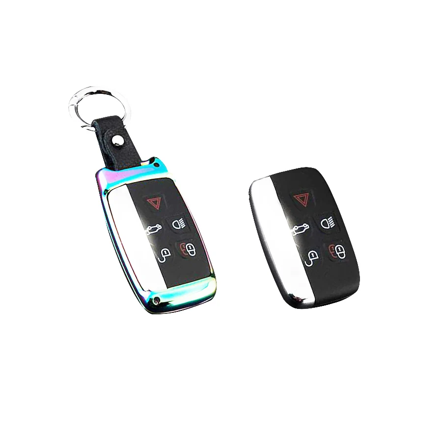 Replace Key Shell Zinc Alloy Car Key Cover Case Shell Keycase fit for LAND Range ROVER LR4 Smart Remote Key 5 BTN