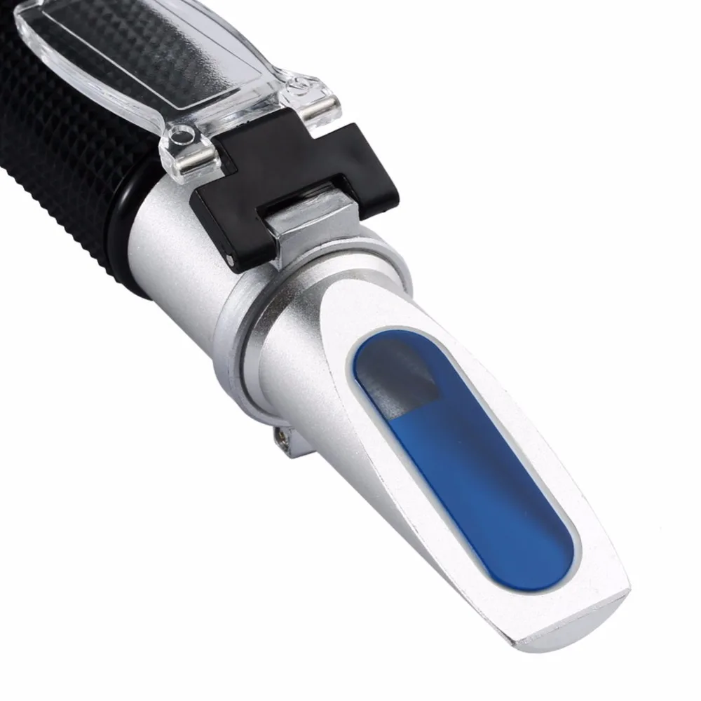 New 0-18% Brix Refractometer For Brix Sugar Beer Brix Refractometer with ATC Refractometer Optical Test Meter