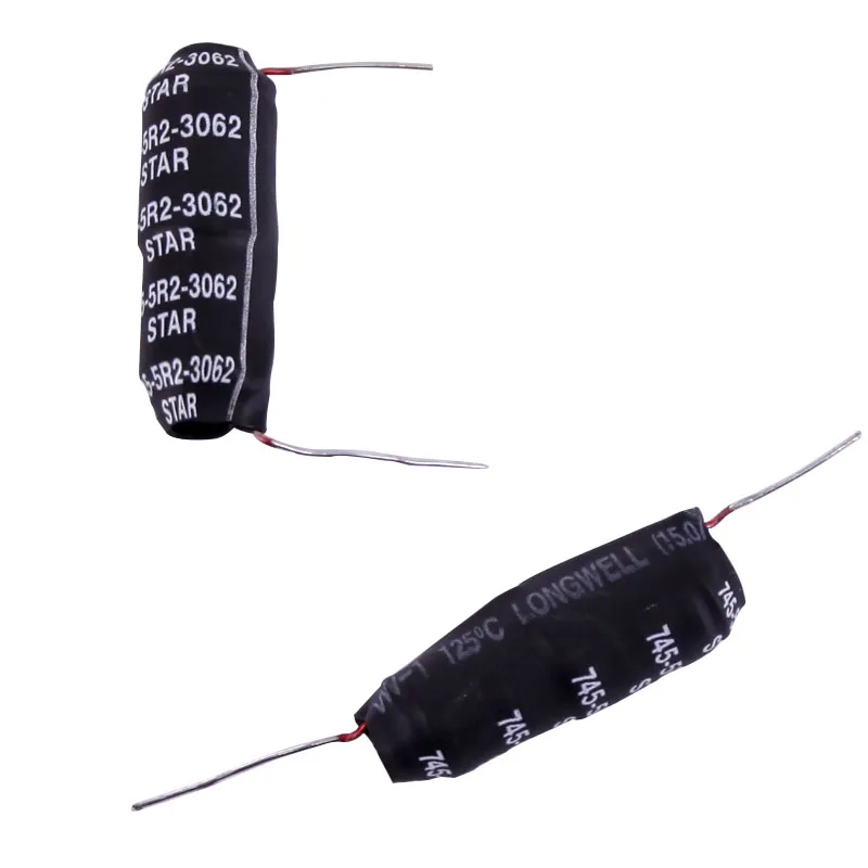 2 uds 0,8mm 0,65mH altavoz de rango medio Subwoofer divisor Inductor cruzado Audio estéreo Inductor de núcleo magnético