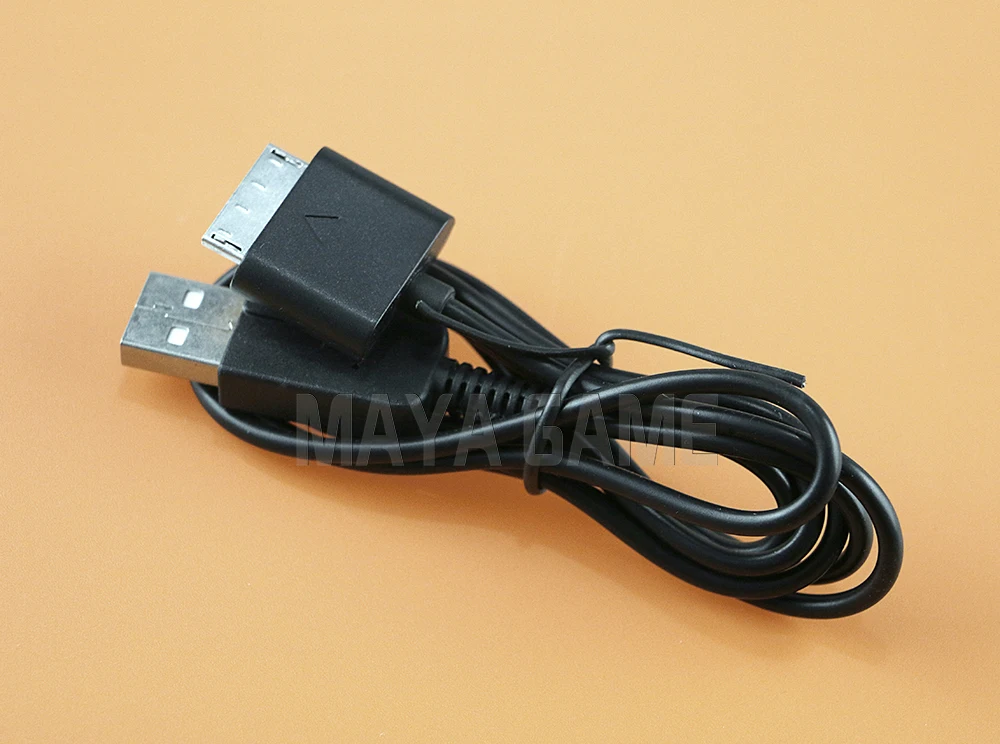 OCGAME-Cable de alimentación USB 2,0 a 28 Pines, cargador de sincronización de datos de alta calidad, para PSP Go, Color negro