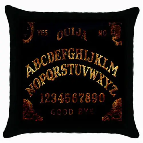 Retro Vintage Ouija Board Cushion Cover Planchette Spirit Haunted Decorative Throw Pillow Case Gifts 18