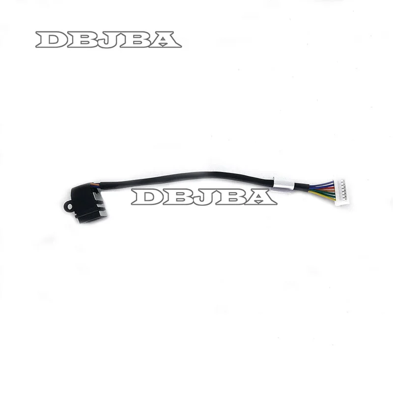 Cabo de tomada de alimentação dc para dell inspiron 17r n7110 vostro 3750 v3750 ac DC-IN cabo de tomada de alimentação arnês dd0r03pb001 0h3t2 7 fios