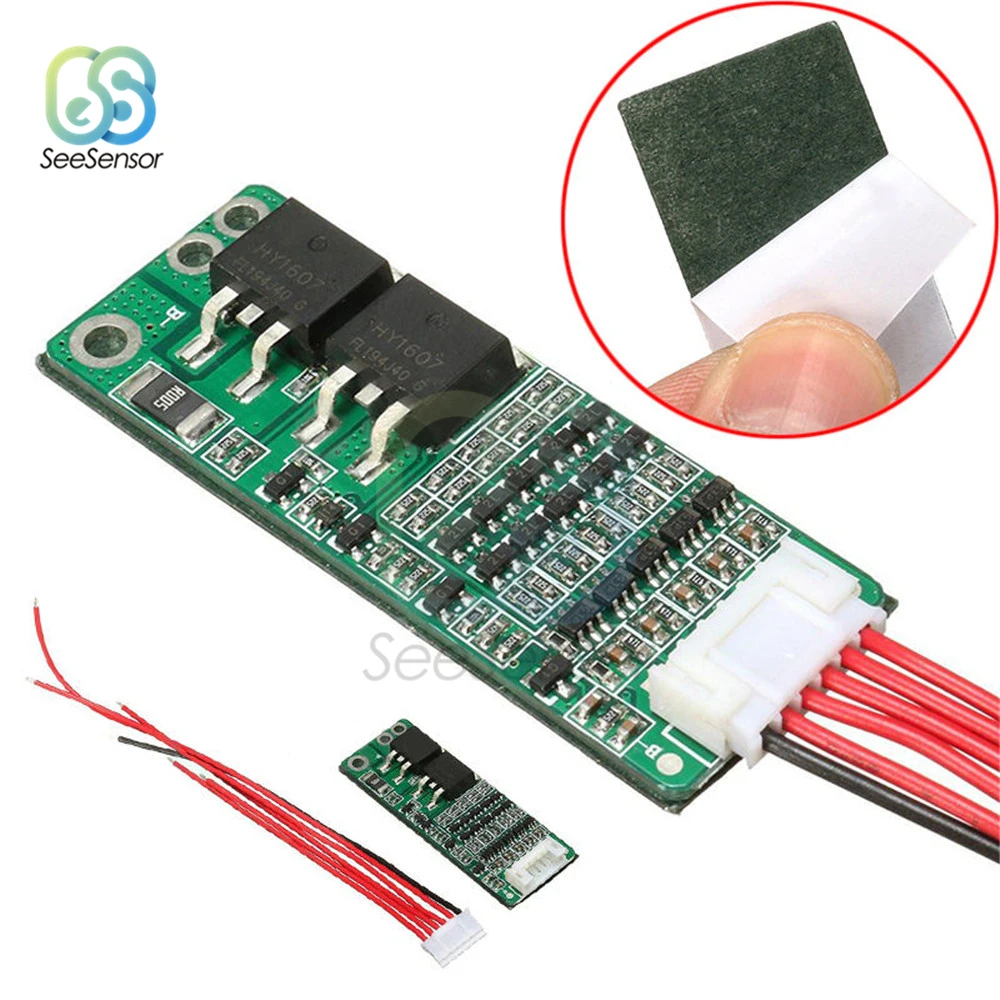 1S 2.5A 2S 3A 3S 20A 4S 30A 5S 15A Li-ion Lithium Battery 18650 Charger PCB BMS Protection Board Drill Motor Lipo Cell Module