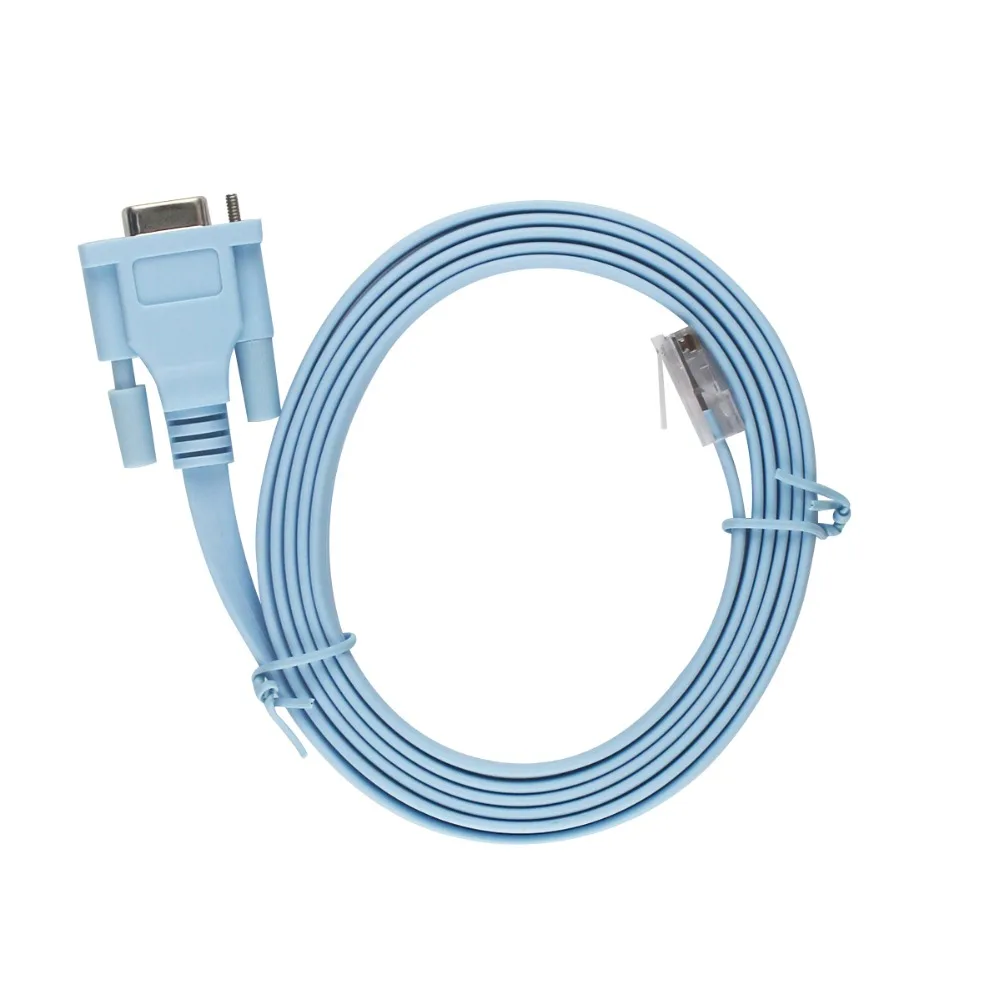 New 1.5M Network RJ45 to RS232 COM Port Serial DB9 Female Router Console Cable Adapter For Cisco Huawei HY462