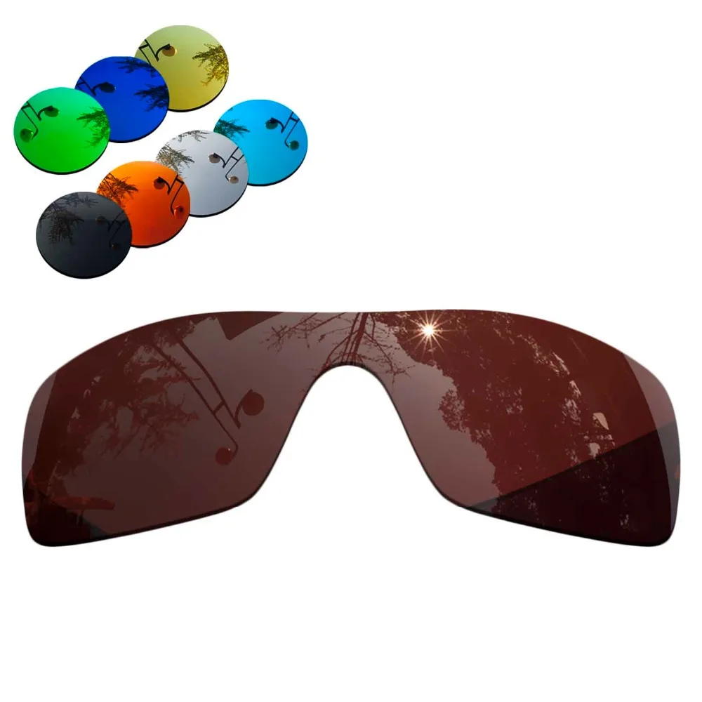 

100% Precisely Cut Polarized Replacement Lenses for Batwolf Sunglasses Brown Color- Choices