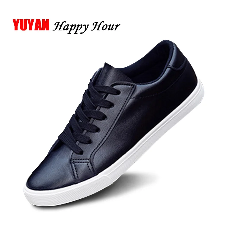 Black White Shoes Women Flats Soft Leather Casual Shoes Women\'s Flats Ladies Brand Sneakers Comfortable YX087