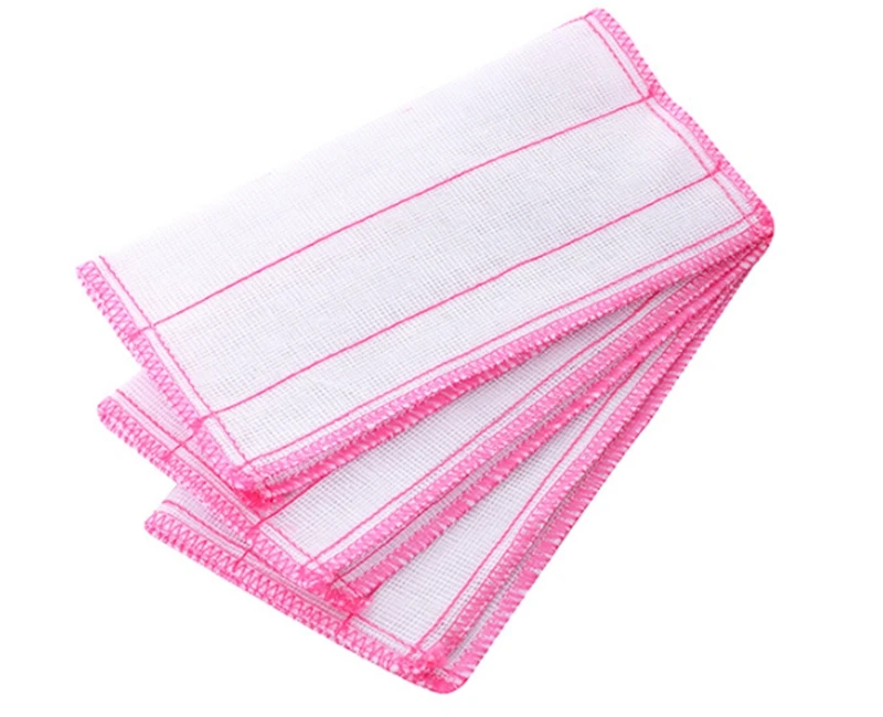 5pcs/lot 28*28cm 5 layeres Washing Cloths Dishcloths Rags Towel Bamboo Fiber Home Car Cleaning Kitchen Dish bowl