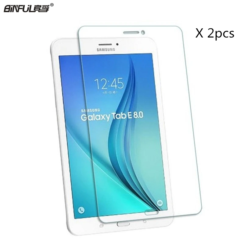 

2pcs 0.3mm 9H Tempered Glass Screen Protective For Samsung Galaxy Tab E 8.0 T377 T375 Protector Film SM-T377 SM-T375