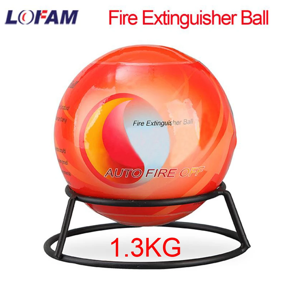 AFO Fire Extinguisher For Cars House Fire Ball Automatic Dry Powder Fire Extinguisher Suppression Device 1.3KG With Bracket