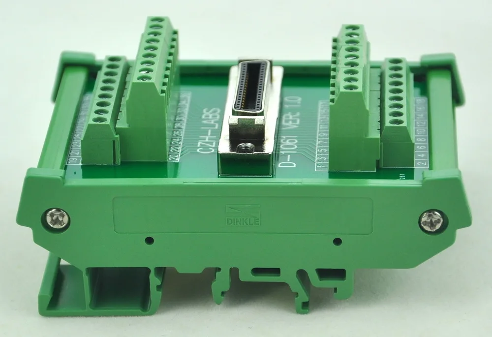 DIN Rail Mount 36-pin 0.05