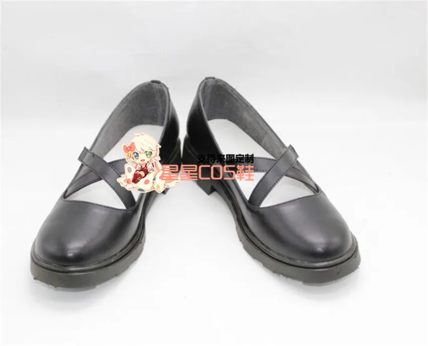 Touhou Project Izayoi Sakuya Girls Short Black Cosplay Shoes Boots X002