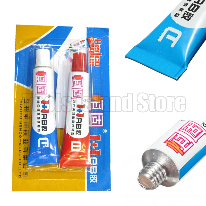 Super Strong Epoxy Clear Glue AB Free Spatula Phone Case Craft Bonding Metals Glass Optical Instrument